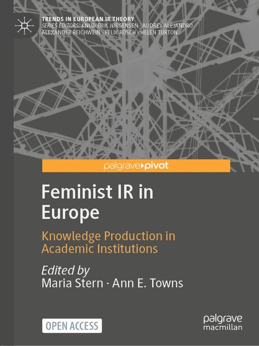 Title details for Feminist IR in Europe by Maria Stern - Available